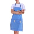 thumbnail image 1 of Farfi Kitchen Apron Sleeveless Waterproof Oil-proof Comfortable Adjustable Home Cleaning Tools Double Pocket Cute Cartoon Rabbit Adults Lady Women Apron Household Supplies (Blue), 1 of 13