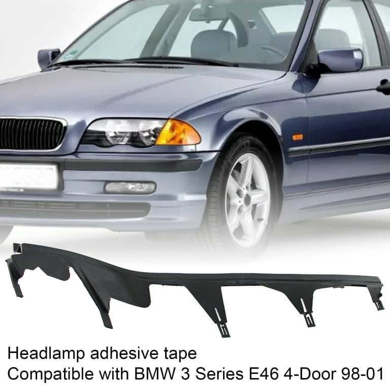 Farfi L/R Rubber Upper Headlight Lamp Cover Strip Trim 63128384486 