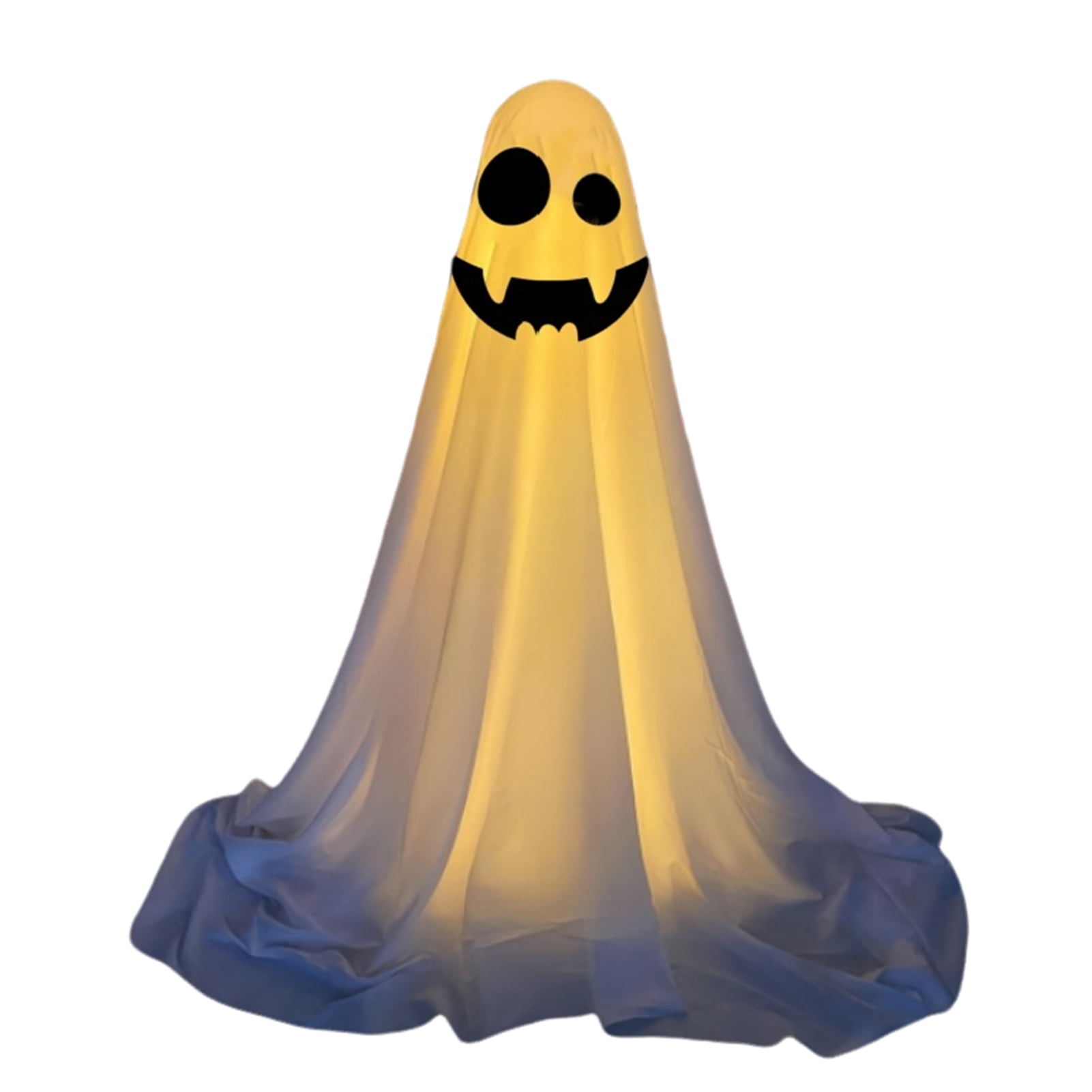 Farfi LED Halloween Ghost Decoration Spooky Outdoor Decor with String