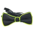 thumbnail image 1 of Farfi LED Light Up Bow Tie with Flashing Modes Adjustable Long-lasting Wide Application Bow Tie Prom Dress Performance Props (Fluorescent Green), 1 of 12