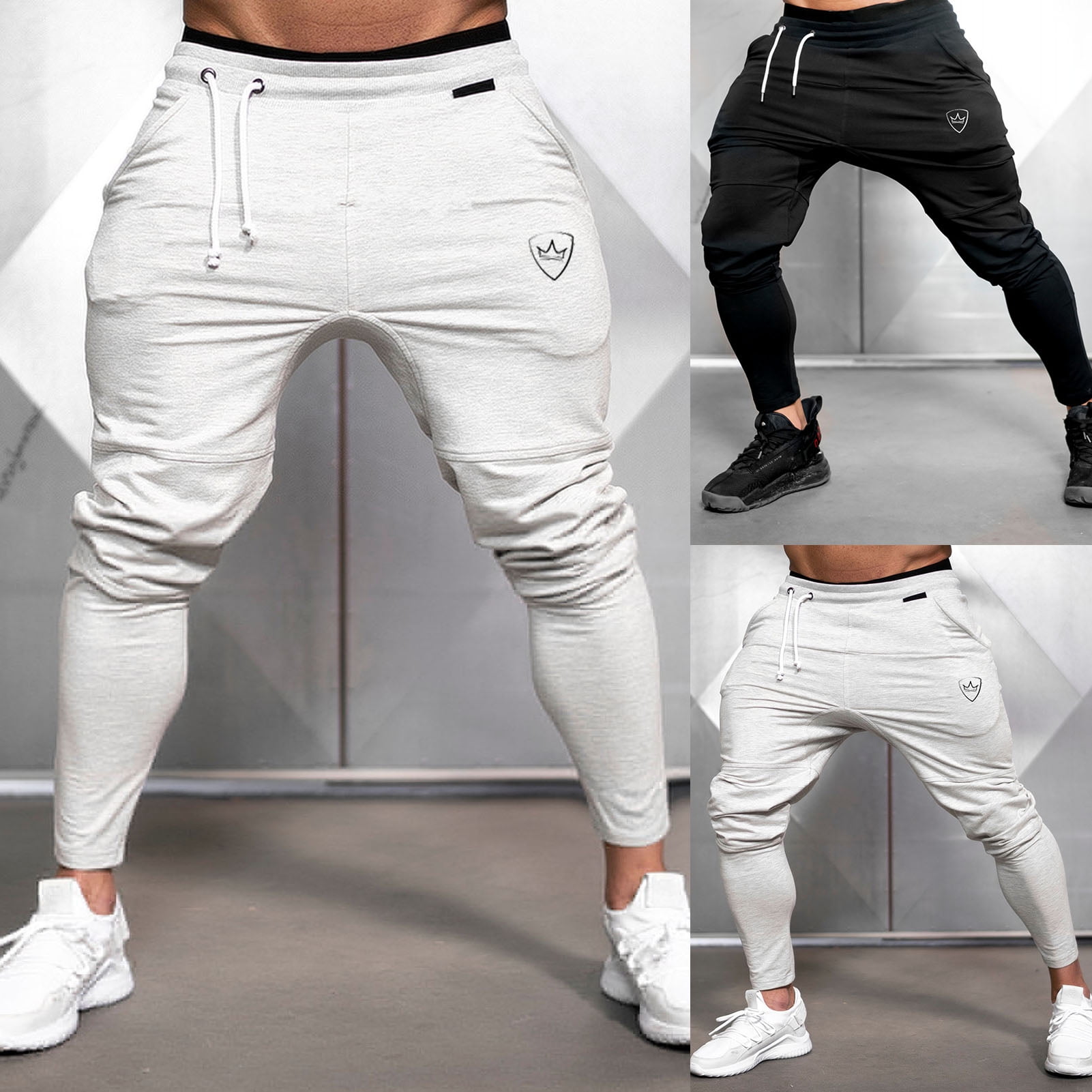 Cotton mens deals track pants
