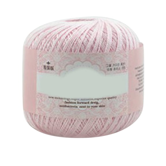 Farfi Mercerized Cotton Cord Thread Yarn for Embroidery Crochet Knitting Lace Jewelry (Style 2)