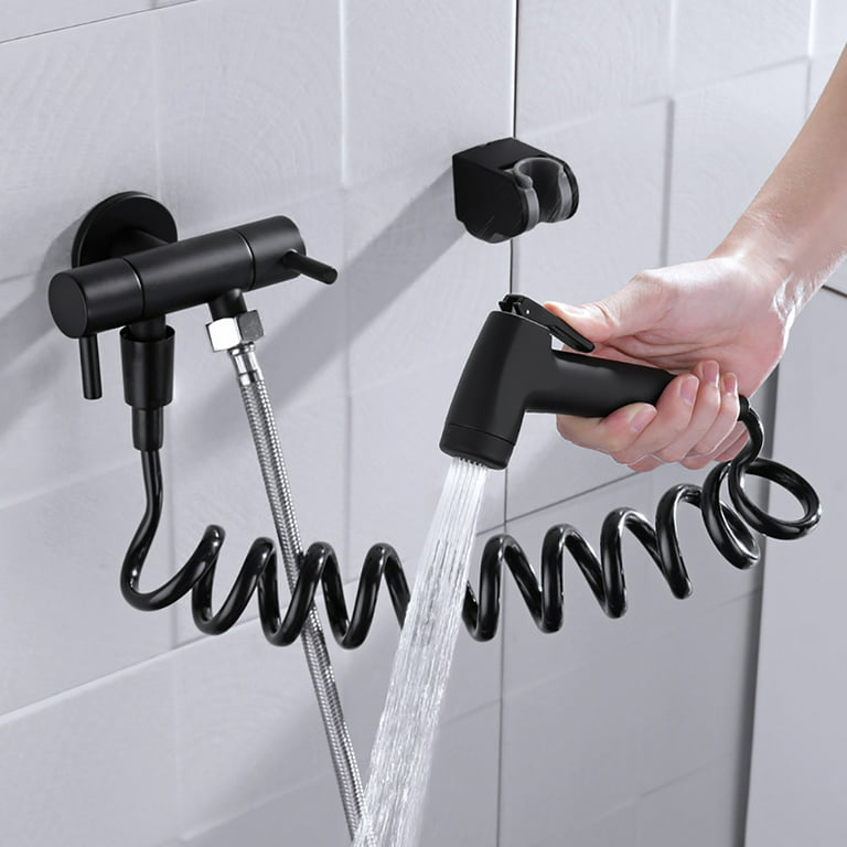 Farfi Multifunction Bathroom Copper Bidet Water Sprayer Shower Head Faucet  Cleaner 