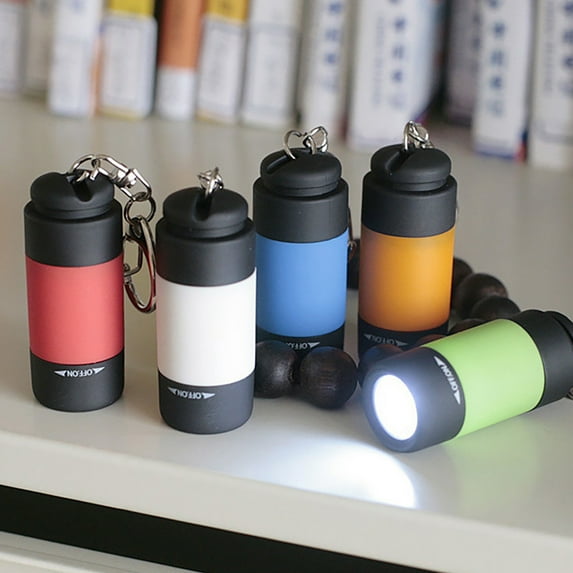 Farfi Multifunctional Mini Flashlight Waterproof Rechargeable LED Light Pocket Flashlight Lamp for Hunting (Black)