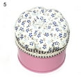 thumbnail image 1 of Farfi Needle Cushion Box Soft Multi-use Fabric Creative Flower Pattern Pin Cushion Box for Home (Type 5), 1 of 13
