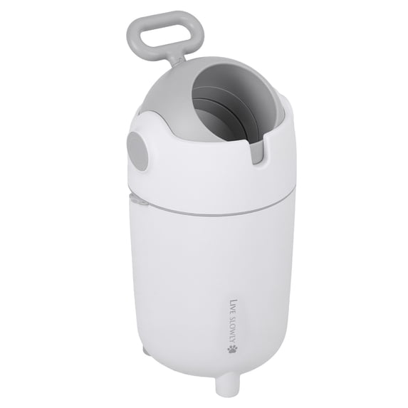 Farfi Nursery Diaper Pail, 12L Odor-Free Diaper Pail with Child-Safe ...