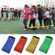 Farfi Outdoor 4 People Giant Footsteps Teamwork Games Training Sport Interactive Toy