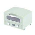 thumbnail image 1 of Farfi Oven Model Good Craftsmanship Comfortable Hand Feeling Plastic Mini Oven Toy Model for 1/12 Doll House (Green), 1 of 13