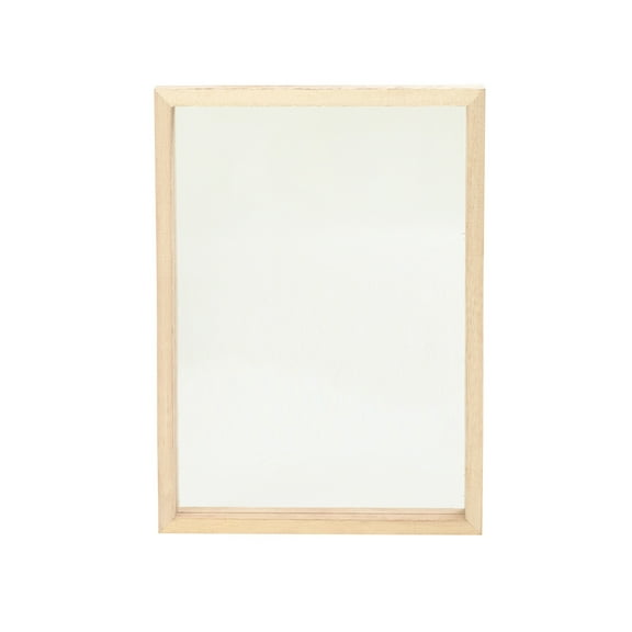 Farfi Picture Frame Burr-free Handcraft Transparent Decorative DIY Rounded Edges Kindergarten Children Craft Painting Frame Studio Supply (20x30cm)