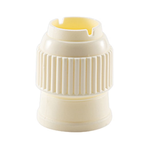 Farfi Piping Tip Converter Easy to Squeeze Flexible Reusable Food Grade Universal Baking Plastic Cake Icing Decoration Piping Nozzle Coupler Kitchen Tool (2 pcs,XL)