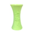 thumbnail image 1 of Farfi Plastic Embossment Vase Flower Arrangement Pot Container Home Office Table Decor (Light Green), 1 of 13