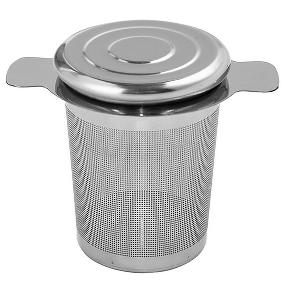 Farfi Portable 304 Stainless Steel Tea Infuser with Cover Strainer Filter Percolator (1 x Tea Infuser)