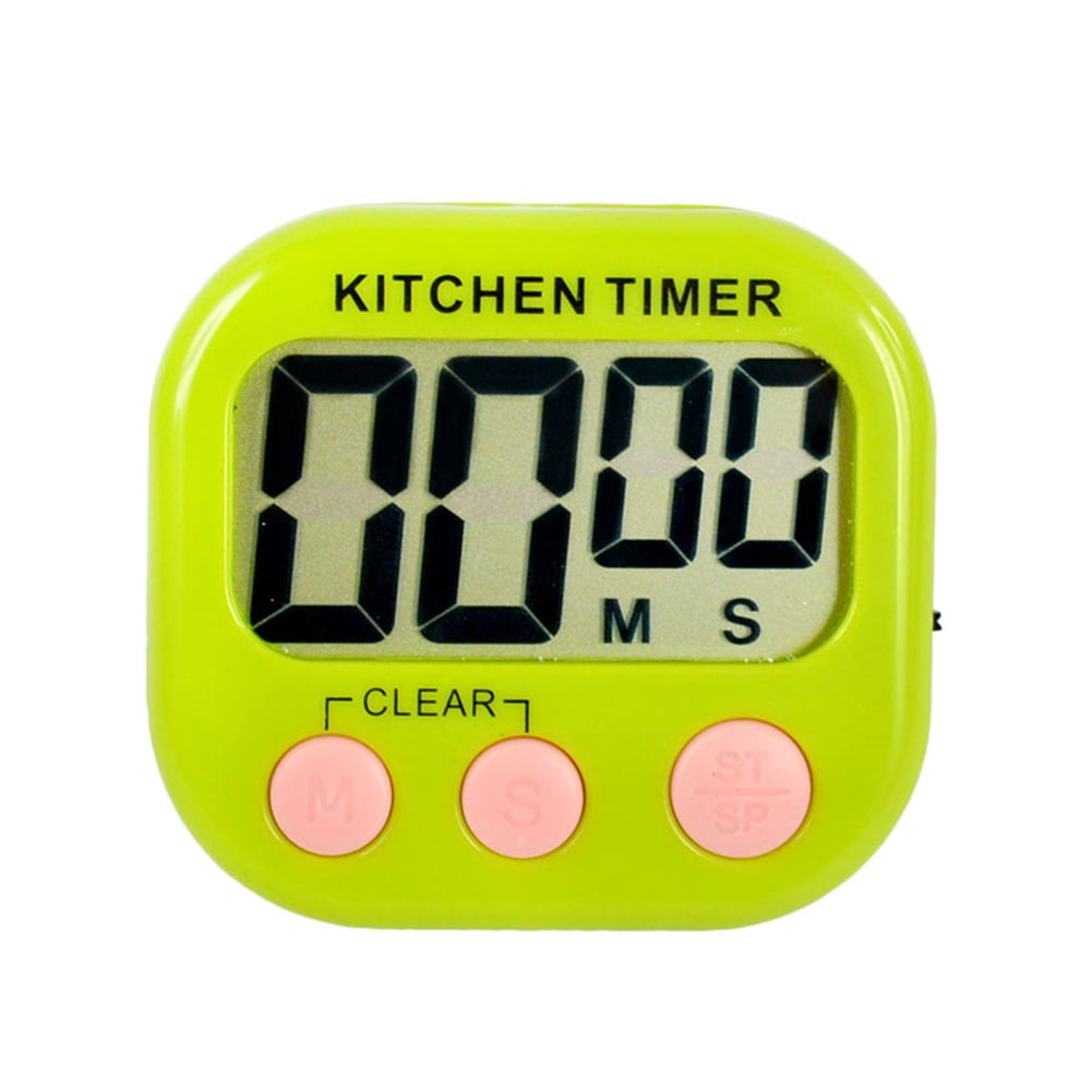Farfi Portable Electronic Digital Countdown Timer Kitchen Cooking ...
