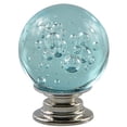 thumbnail image 1 of Farfi Round Bubble Ball Drawer Handle Cupboard Wardrobe Furniture Door Pull Knob (Blue), 1 of 13