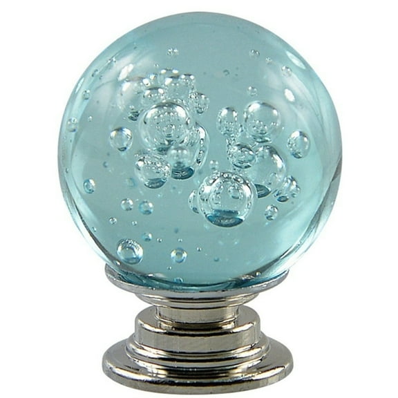 Farfi Round Bubble Ball Drawer Handle Cupboard Wardrobe Furniture Door Pull Knob (Blue)