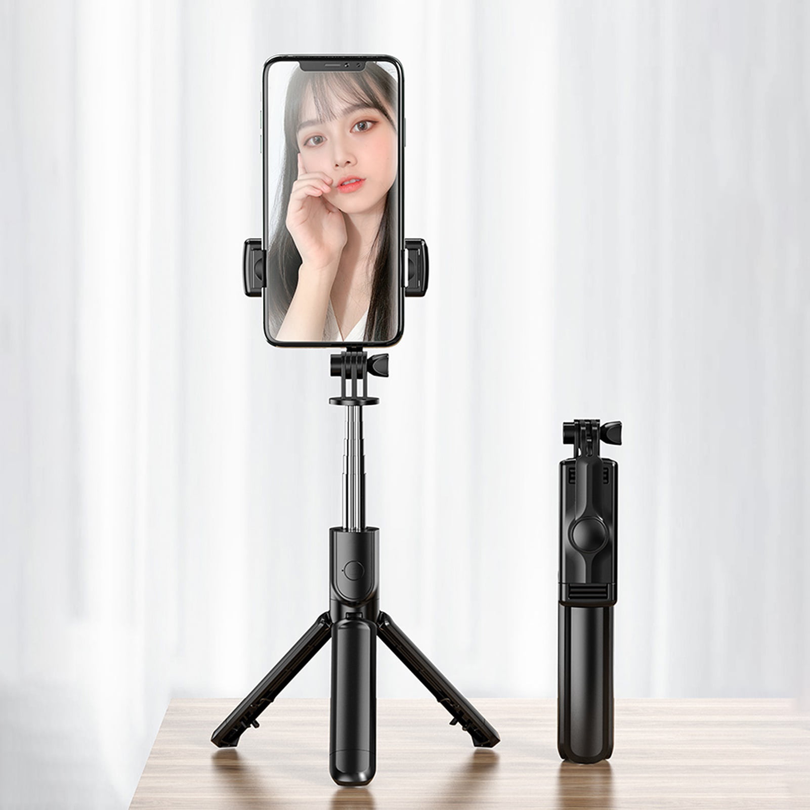 UURIG-Trépied Selfie Stick pour GoPro, 12, 11, Insta360, Action Camera,  Selfie Stick, Hand Grips Extension, Nouveaux accessoires - AliExpress