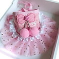 thumbnail image 1 of Farfi Saliva Bib Beautiful Comfortable Dog Accessories Bowknot Design Neckerchief for Pet (Pink Rabbit,XS), 1 of 10