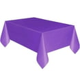 thumbnail image 1 of Farfi Solid Color Tablecloth Wedding Banquet Party Dinner Table Cover Oilproof Decor (Purple), 1 of 12