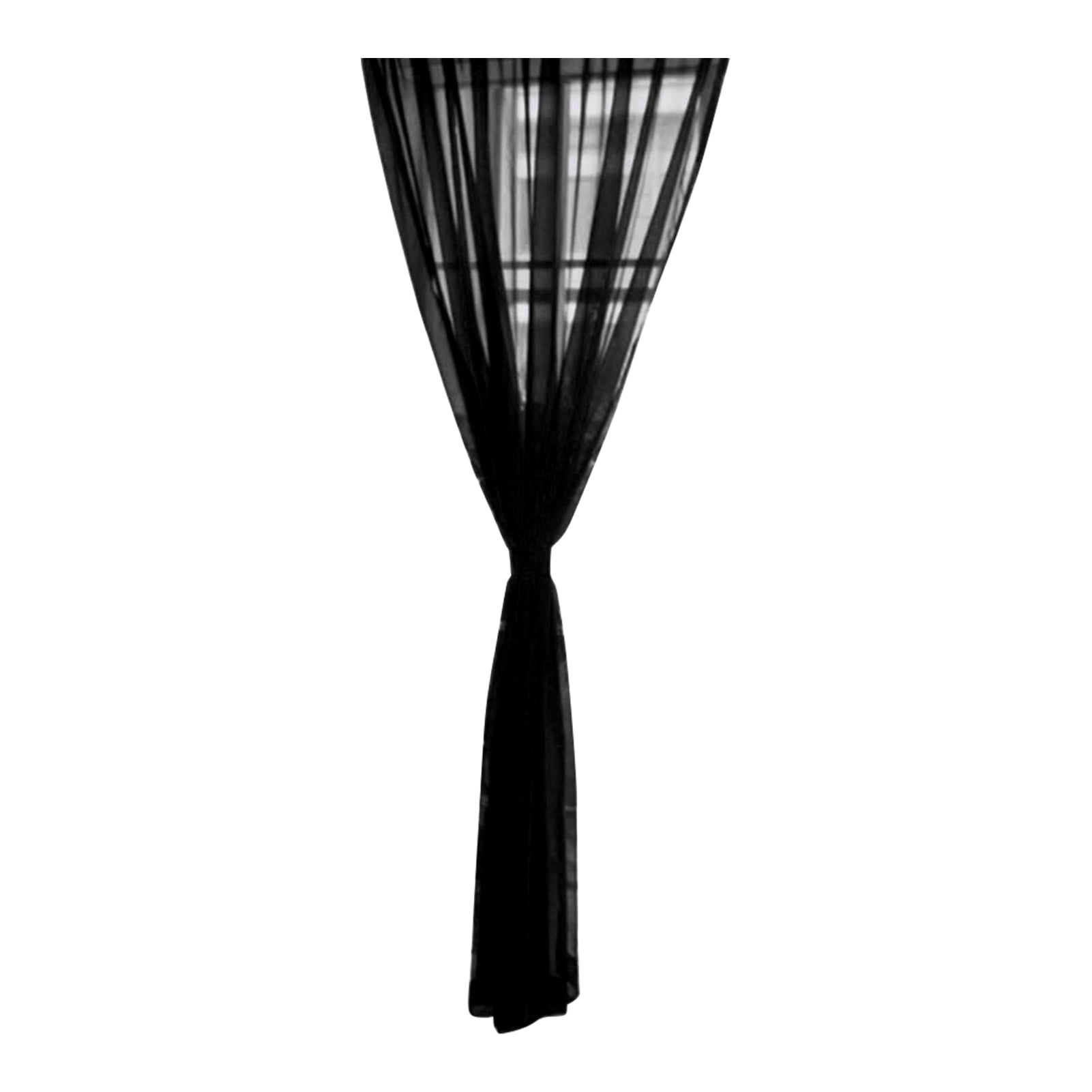 Farfi Solid Color Tulle Voile Door Window Curtain Drape Panel Sheer