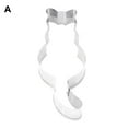 thumbnail image 1 of Farfi Stainless Steel Cats Shape Biscuit Cookie Cutter Mold Fondant Cake Baking Tool (Type A), 1 of 13