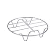 thumbnail image 1 of Farfi Stainless Steel Steaming Rack Multifunctional Cooling Rack Round Four-Legged Steaming Rack for Kitchen Cooking (6inch), 1 of 13