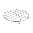 thumbnail image 1 of Farfi Stainless Steel Steaming Rack Multifunctional Cooling Rack Round Four-Legged Steaming Rack for Kitchen Cooking (7inch), 1 of 13