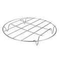 thumbnail image 1 of Farfi Stainless Steel Steaming Rack Multifunctional Cooling Rack Round Four-Legged Steaming Rack for Kitchen Cooking (9inch), 1 of 13