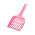 thumbnail image 1 of Farfi Tray with Handle Compact Solid Color Cat Litter Sifter (Pink), 1 of 13