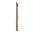 thumbnail image 1 of Farfi Universal Triangle Drill Bit High Hardness Anti-rust Low Resistance Cross Drill Bit for Ceramic Tile (4mm), 1 of 13