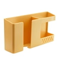 thumbnail image 1 of Farfi Wall-mounted Remote Control Holder Anti-dust ABS Space Saving Remote Control Case for Home (Yellow), 1 of 13