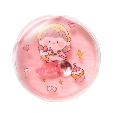 Farfi Winter Self-Heating Hand Warmer Reusable Cartoon Gel Liquid Heat Pack Pocket Portable Mini Hand Warmer for Cold Days (Random Color)