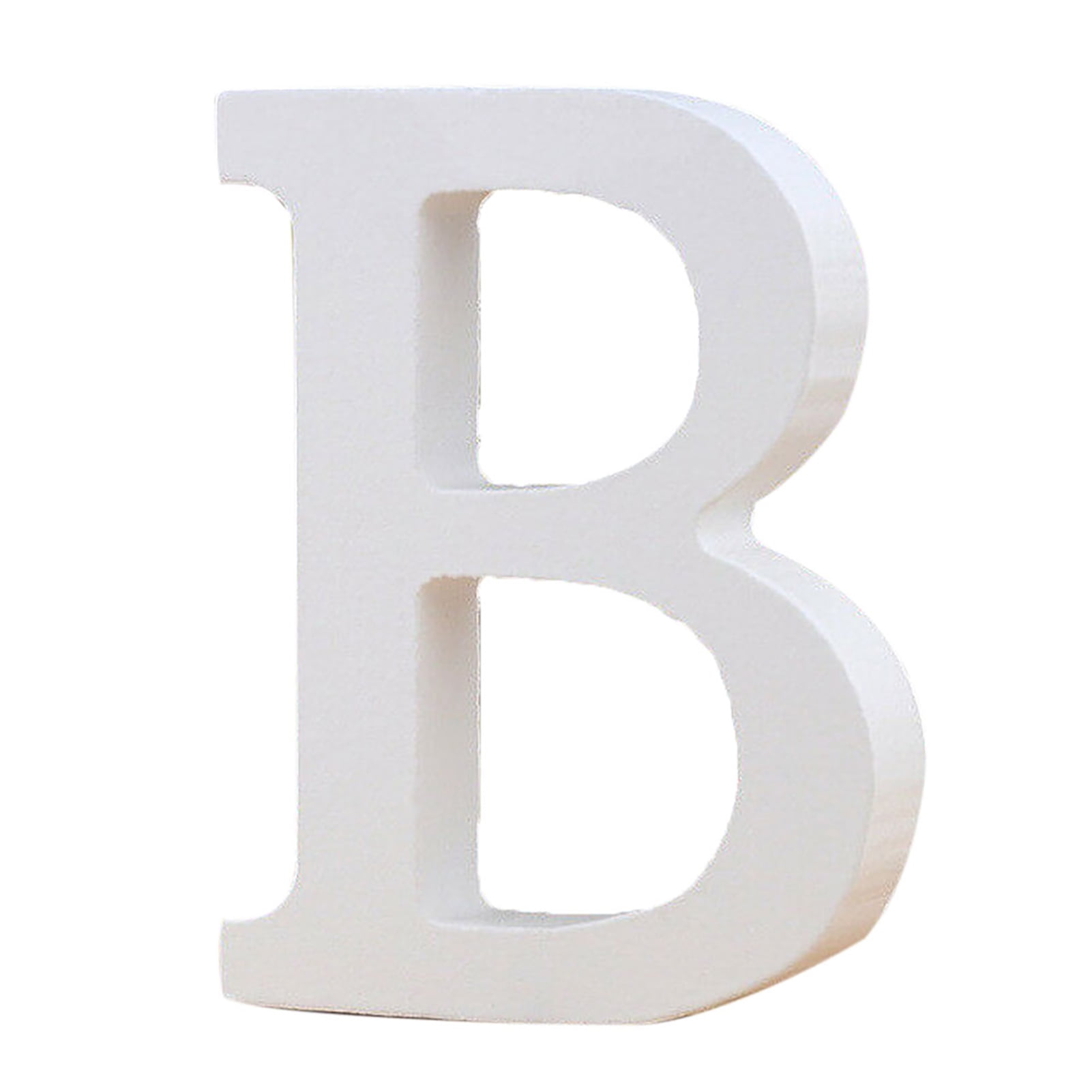 Farfi Wooden Letter Hollow Polished European Style Free Standing White ...