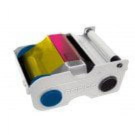 Fargo 45010 Ribbon Cartridge - YMCKOK - Thermal Transfer Dye Sublimation - 200 Card