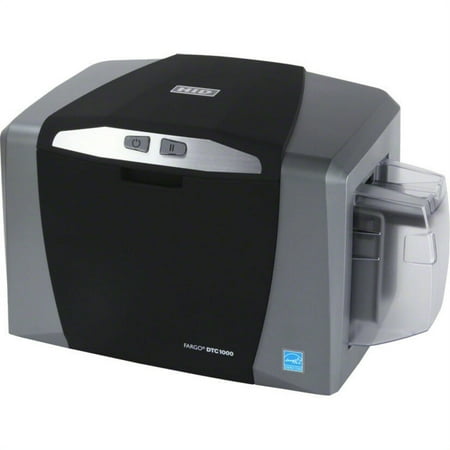 Fargo DTC1000 Single Sided Desktop Dye Sublimation/Thermal Transfer Printer, Colour, Card Print, USB