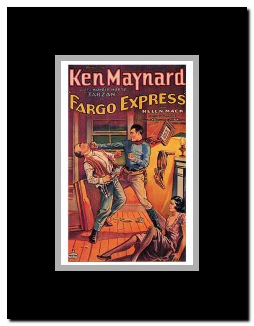 Fargo Express Framed Movie Poster