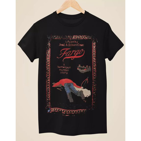 Fargo - Movie Poster Inspired Unisex Black T-Shirt