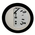 thumbnail image 1 of Faria 12916 Euro Trim Gauge (Mercury/Mariner/Mercruiser/Volvo DP/Yamaha 2001 and Newer) - 2", White, 1 of 3
