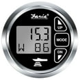 thumbnail image 1 of Faria 13752 Chesapeake Stainless Steel Depth Sounder with Air and Water Temperature (Transom Mounted Transducer) - 2", Black, 1 of 3