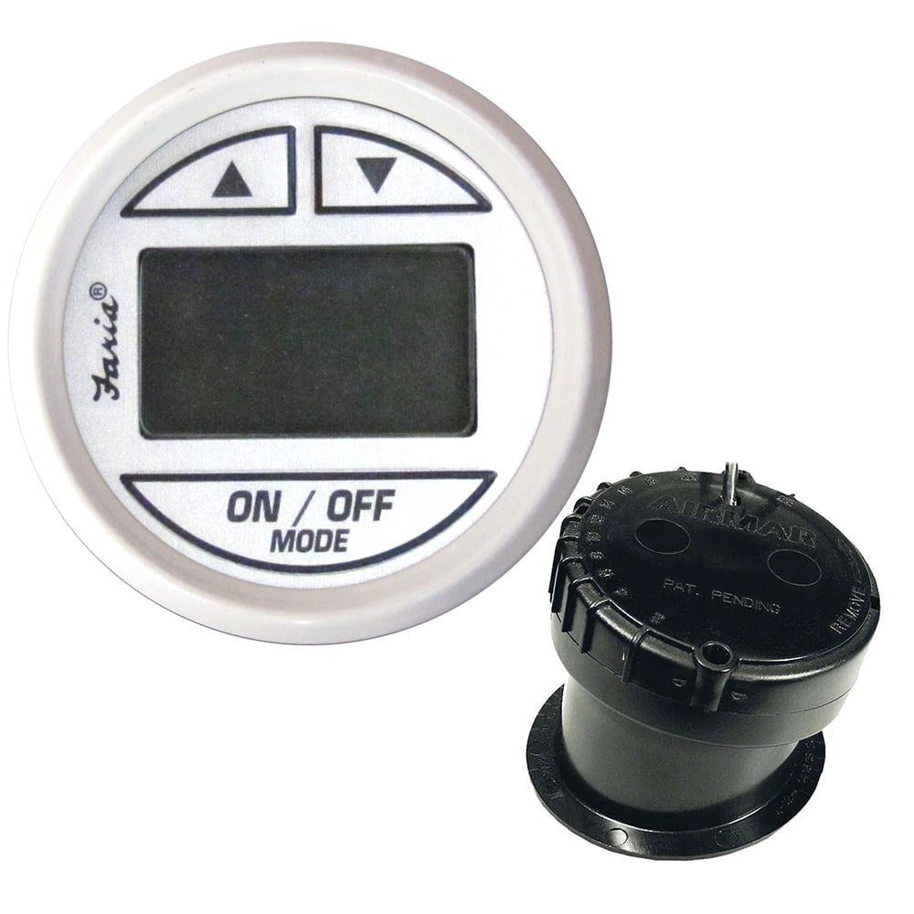 FARIA 2" DEPTH SOUNDER (IN- HULL MOUNTED TRANSDUCER) - Walmart.com