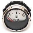 thumbnail image 1 of Faria Beede Boat Fuel Level Gauge GP0157A | 2 Inch Spun Silver, 1 of 2