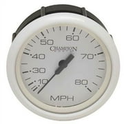 Faria Beede Boat Speedometer Gauge SE9638A | Champion 3 1/4 Inch White
