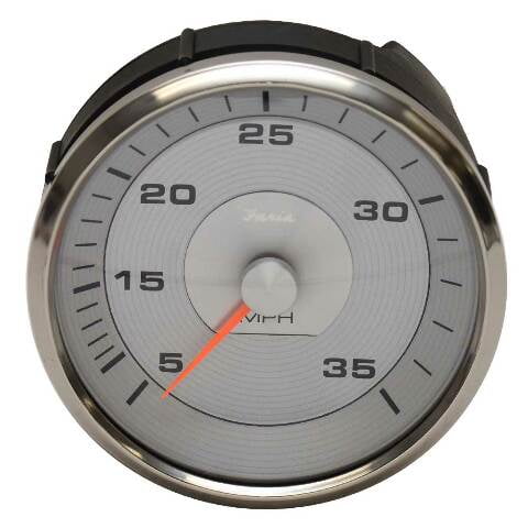 Faria Beede Boat Speedometer Gauge SEK642A | Oversized 4 1/4 Inch