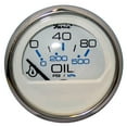 thumbnail image 1 of Faria 13802 Oil Pressure Gauge - 80 PSI, Chesapeake White, 1 of 2