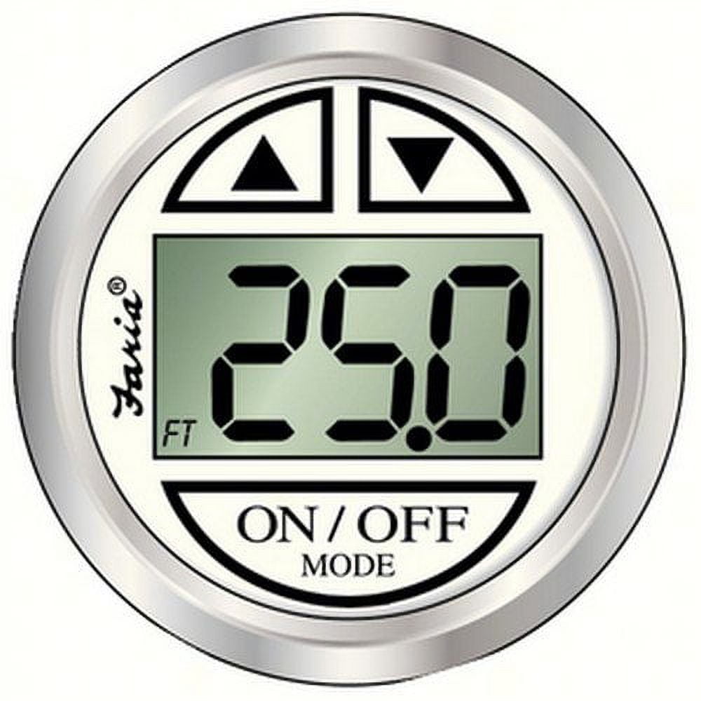 Faria Beede Instruments 2" Depth Sounder w/InHull Transducer