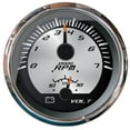 thumbnail image 1 of Faria Platinum 4" Multi-Function - Tachometer  Voltmeter [22016], 1 of 2