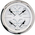thumbnail image 1 of Faria 33851 Combo Gauge - Chesapeake White, Stainless Steel, 1 of 2