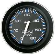 Faria Coral 4 Tachometer 6000 RPM Gas Inboard and I/O