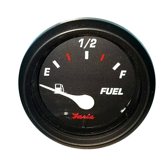 FARIA PROFESSIONAL RED 2" FUEL LEVEL GAUGE