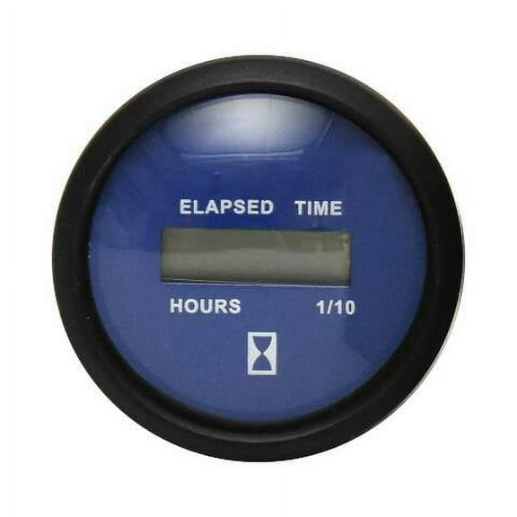 Faria Boat 10000 Hour Meter Gauge 63172 | Digital 2 Inch