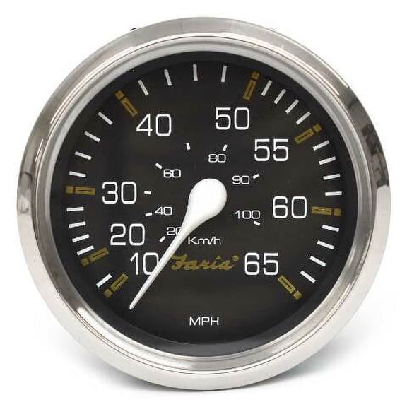 Faria Boat 65 MPH Speedometer Gauge SE9932A | 3 3/8 Inch